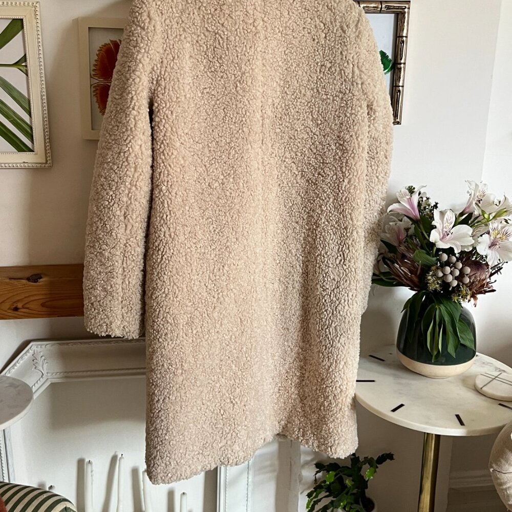 J. Crew Cream Teddy Jacket - Picture 8 of 8